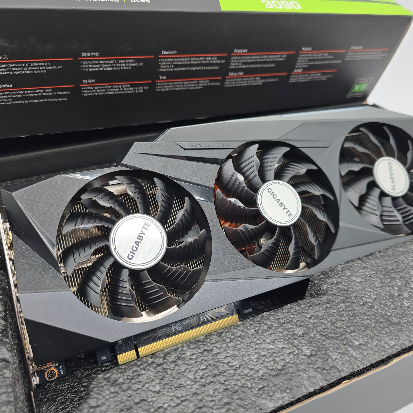 RTX 3090 Gigabyte Gaming OC 24GB, NVIDIA Gaming Graphics Card GPU