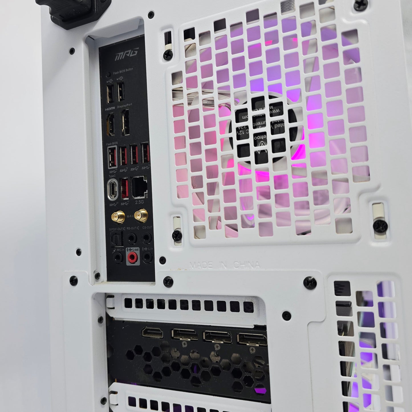 RTX 3090 FTW3 24GB, Intel i9-13900K, 32GB RAM, 3TB NVMe, Custom White Liquid Cooled Gaming PC