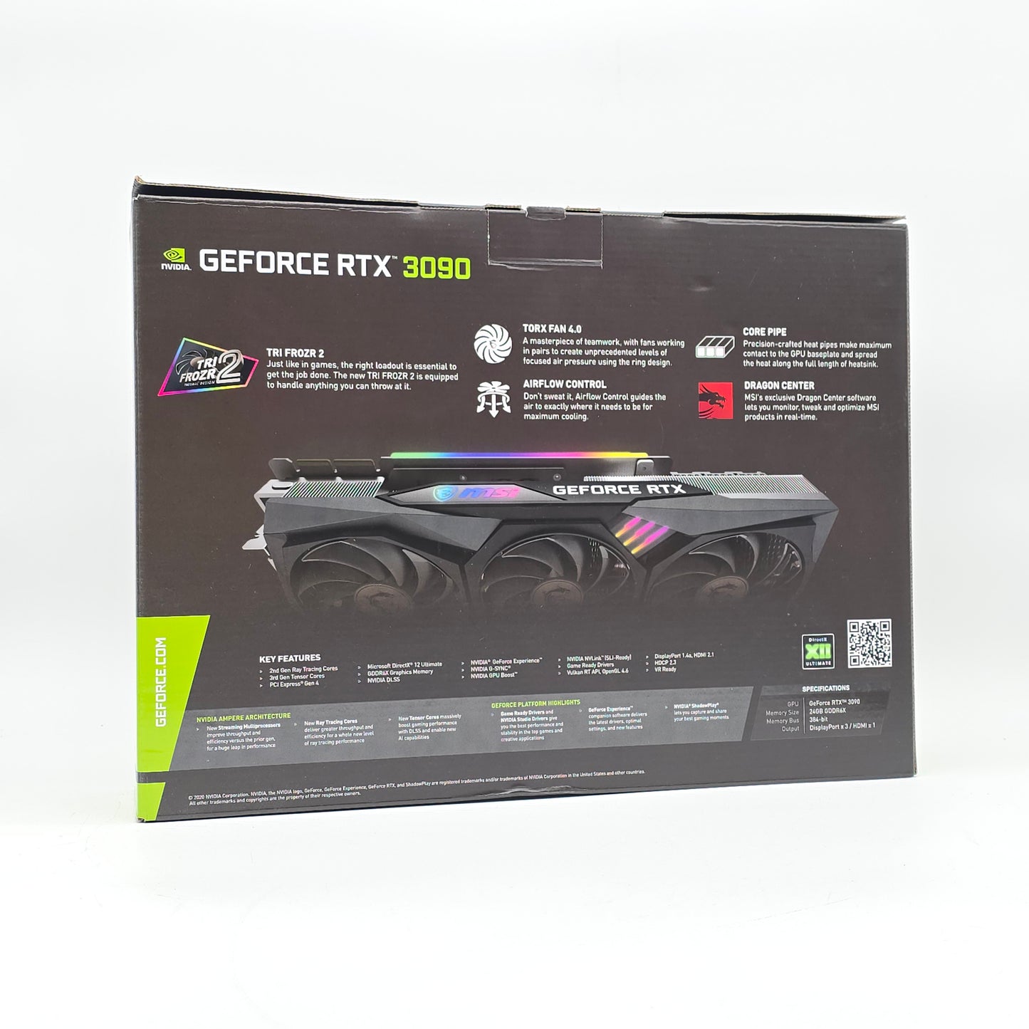 RTX 3090 MSI GAMING X TRIO 24GB, NVIDIA Gaming Graphics Card GPU