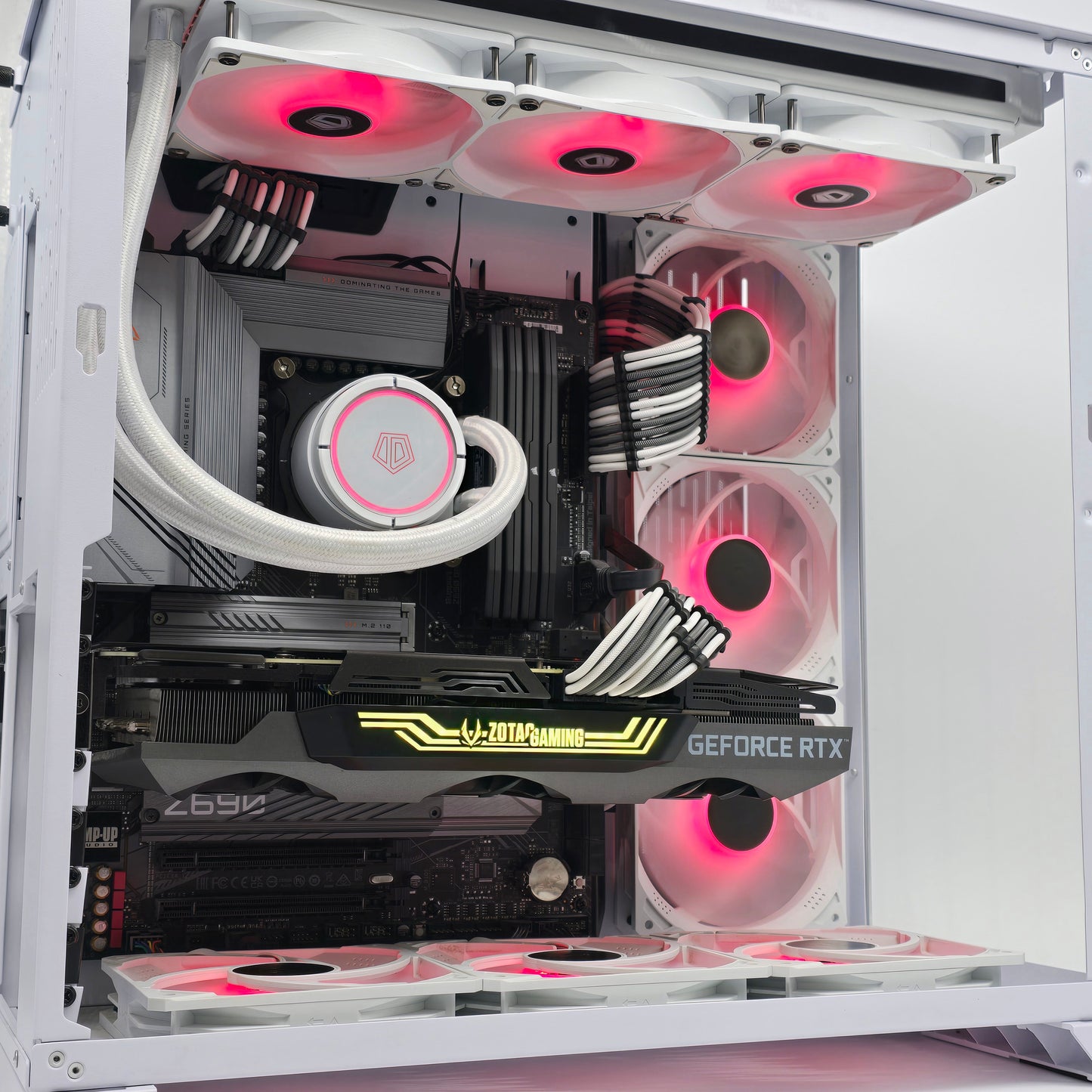 RTX 3090, Intel i9-12900KF, 64GB DDR5, 1TB NVMe, Liquid Cooled Gaming PC