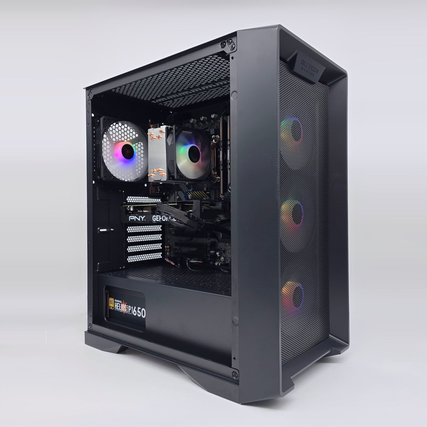 RTX 4060, Intel i5-13400F, 16GB RAM, 1TB NVMe, Skytech Nebula Prebuilt Desktop Gaming PC