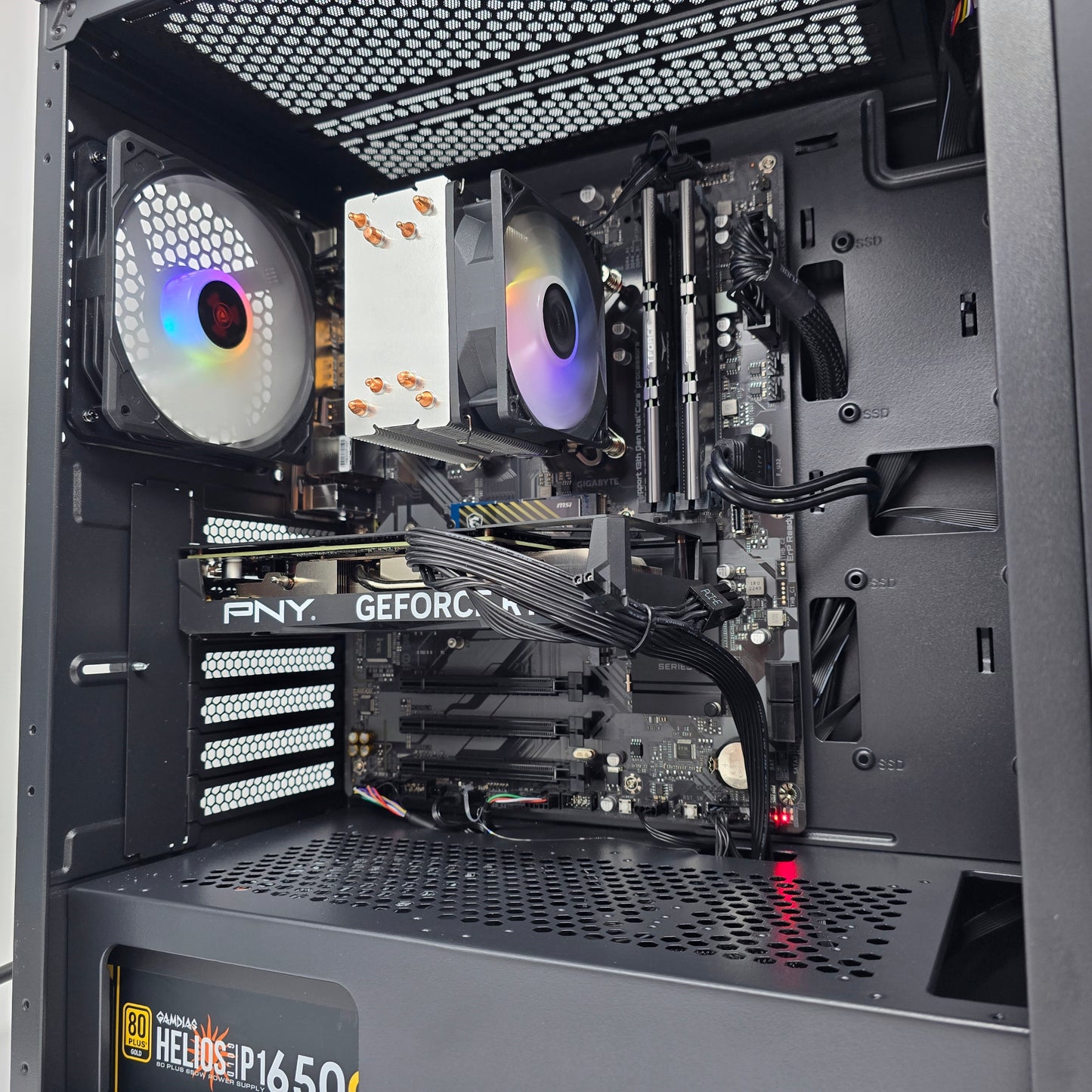 RTX 4060, Intel i5-13400F, 16GB RAM, 1TB NVMe, Skytech Nebula Prebuilt Desktop Gaming PC