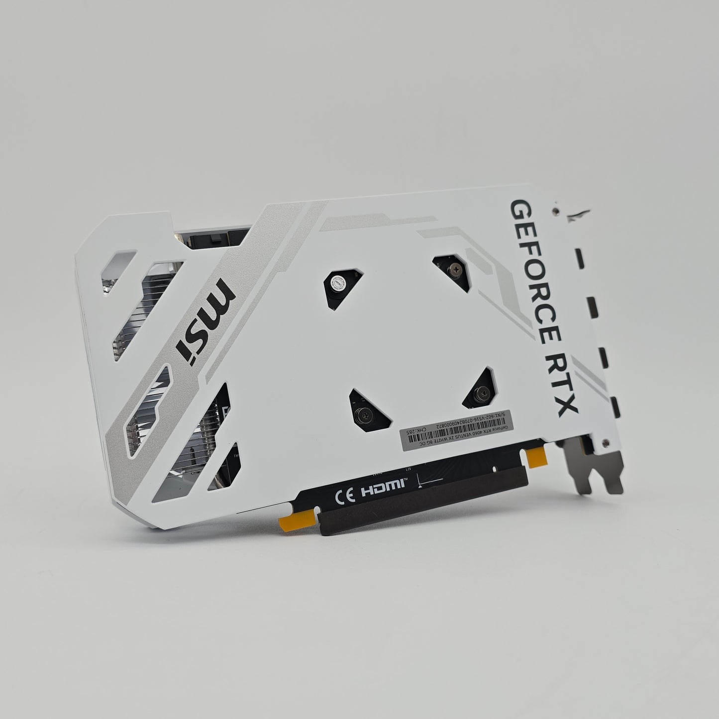 RTX 4060 MSI Ventus 2X White OC 8GB, NVIDIA Gaming Graphics Card GPU