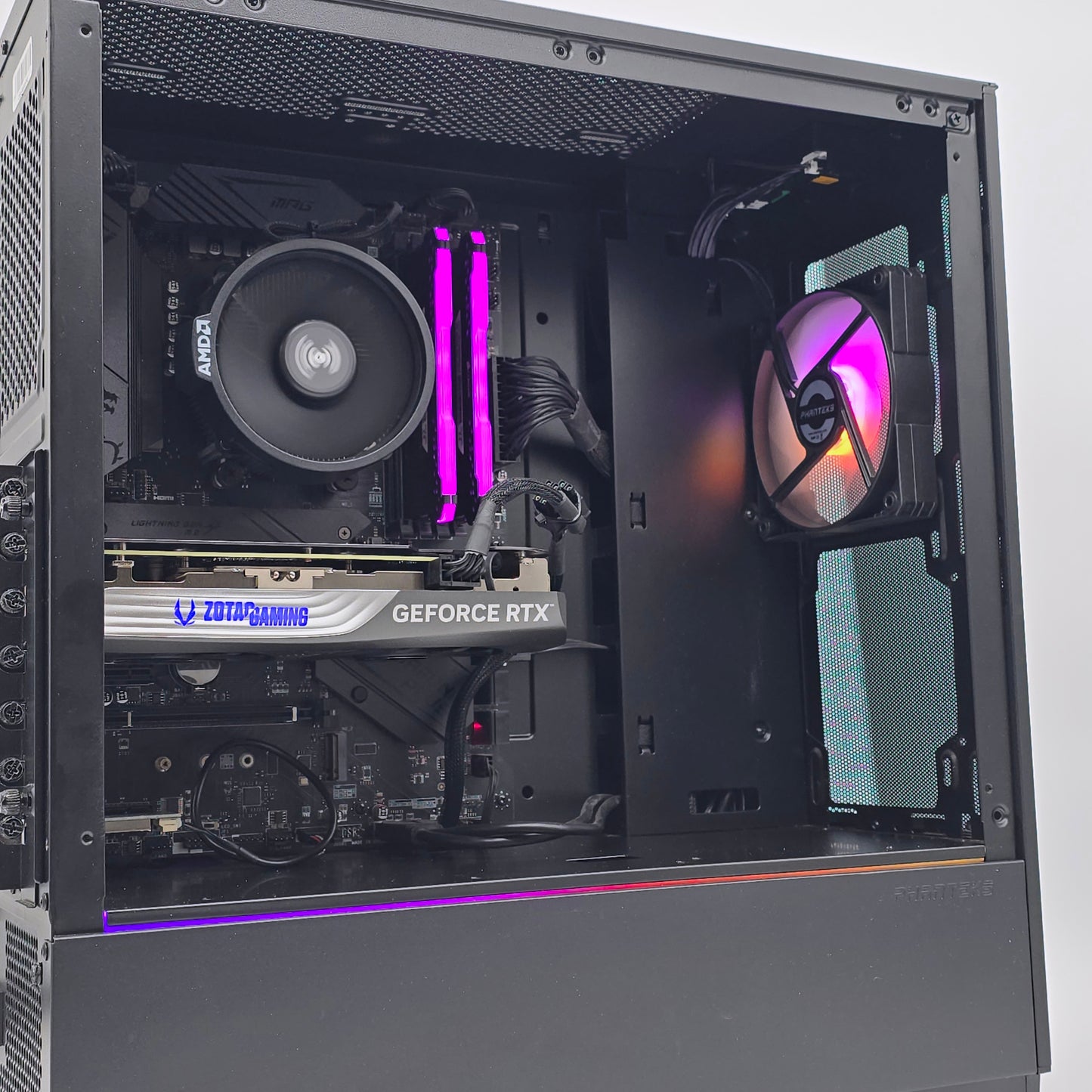 RTX 4060 Ti, Ryzen 7 5800X, 3TB SSD, 16GB RAM, Custom Gaming PC