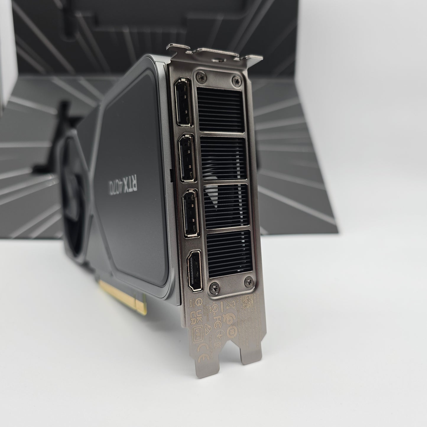 RTX 4070 Founders Edition 12GB, NVIDIA Gaming Graphics Card GPU