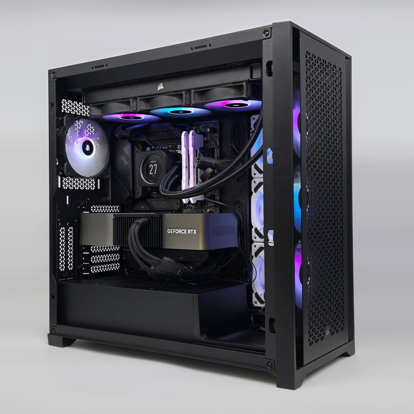 RTX 4080, Intel i7-13700K, 32GB RAM, LCD AIO Liquid Cooled Custom Gaming PC