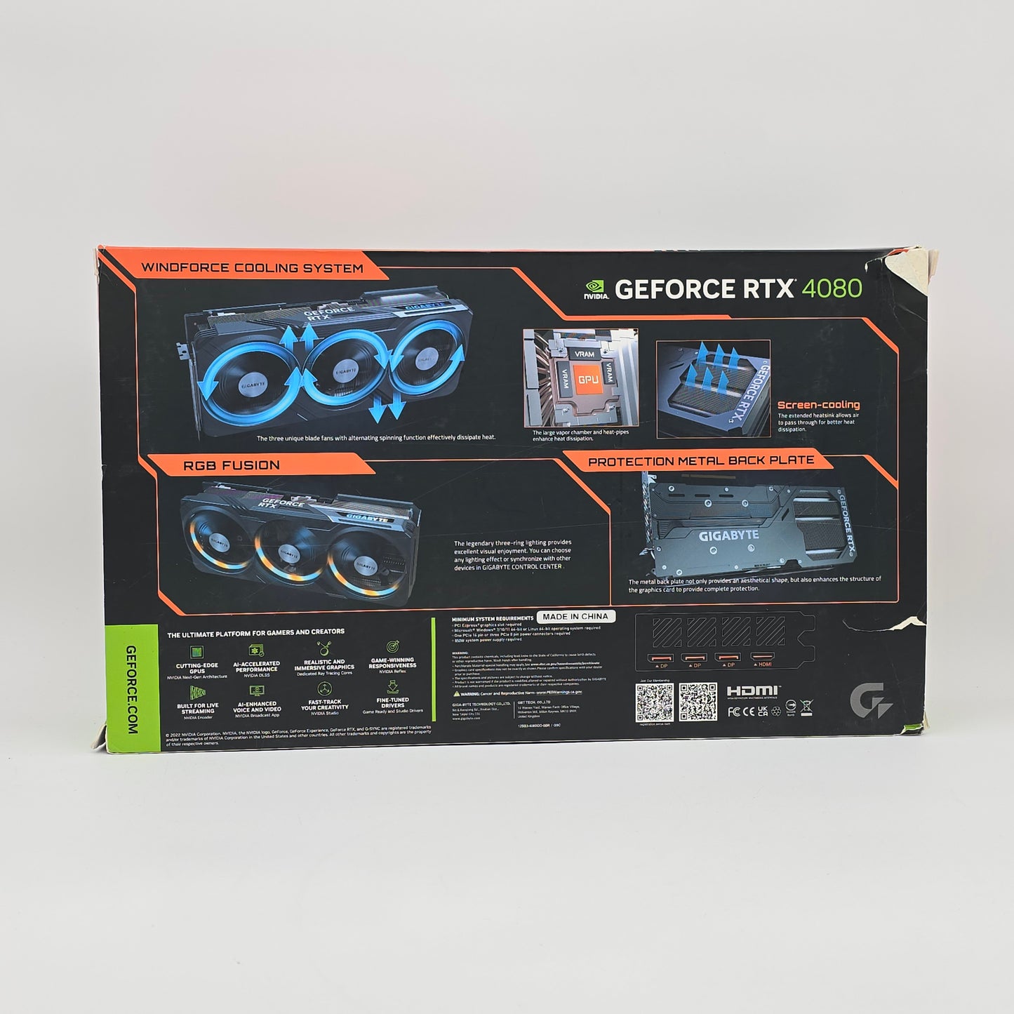 RTX 4080 Gigabyte Gaming OC 16GB, NVIDIA Gaming Graphics Card GPU