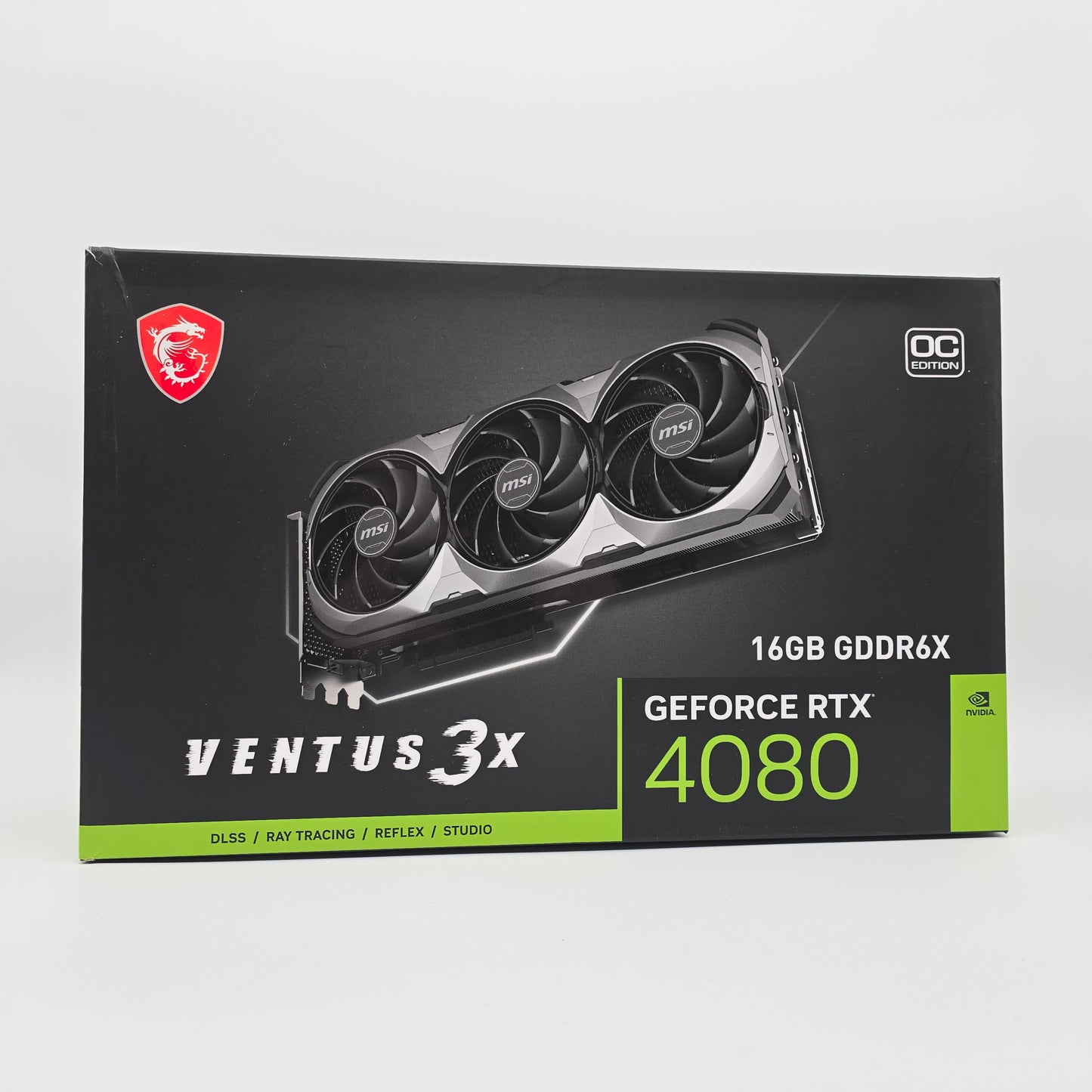 RTX 4080 MSI Ventus 3x OC Edition 16GB, NVIDIA Gaming Graphics Card GPU