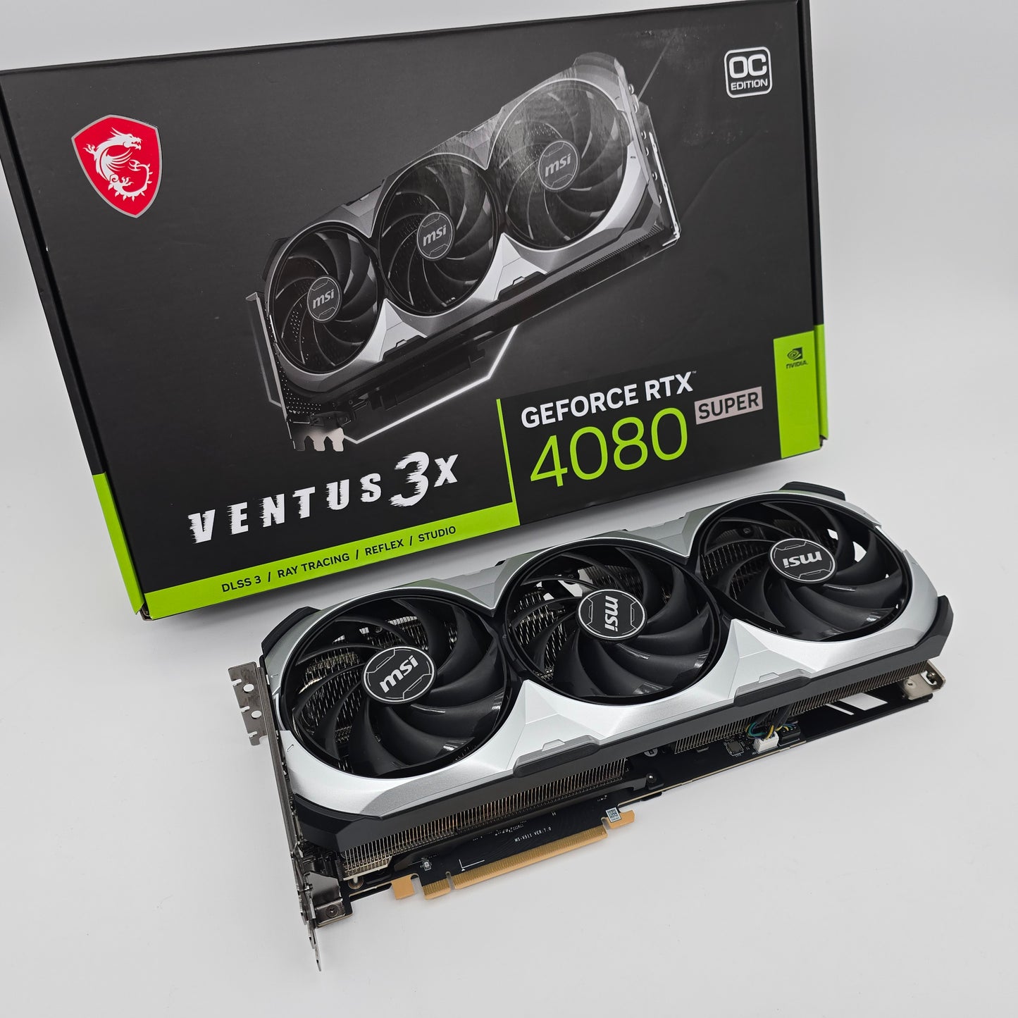 RTX 4080 Super MSI VENTUS 3X OC 16GB, NVIDIA Gaming Graphics Card GPU