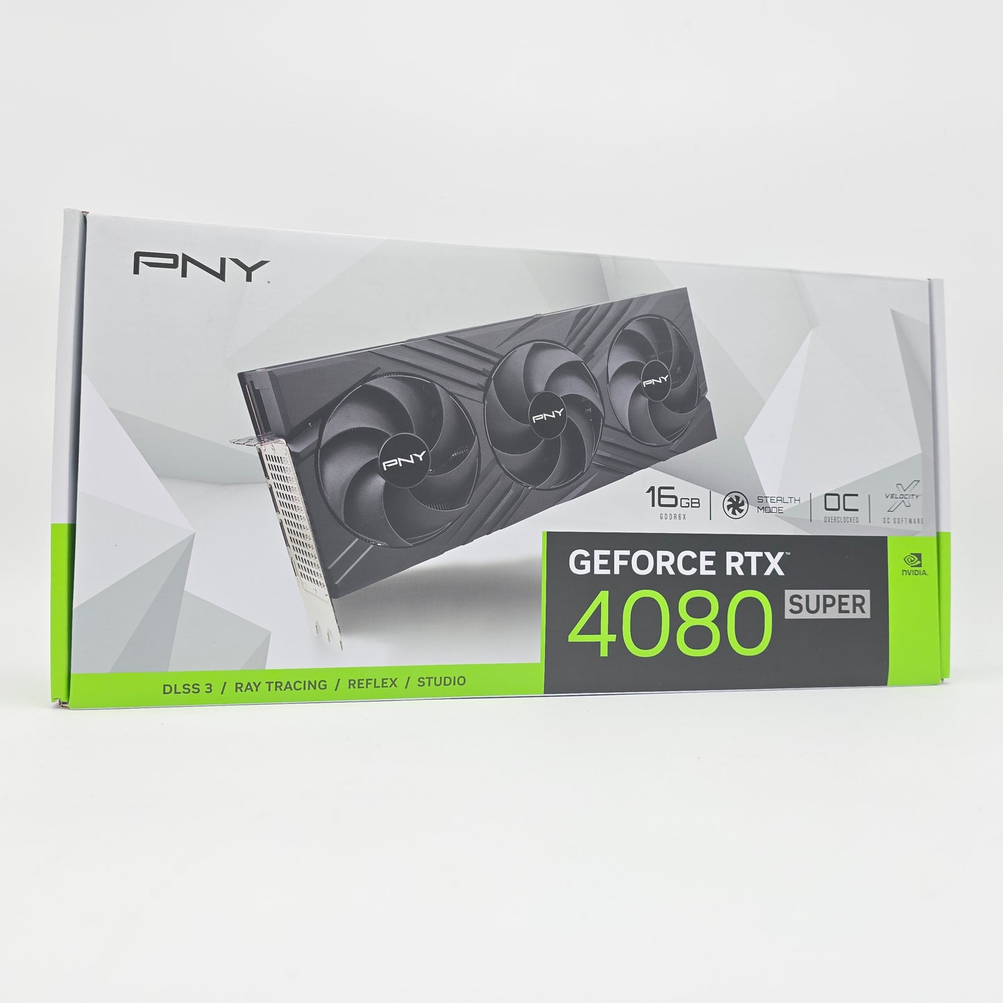 RTX 4080 Super PNY OC Edition 16GB, NVIDIA Gaming Graphics Card GPU