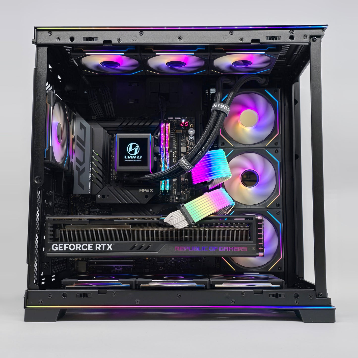 RTX 4090 ROG STRIX, Intel i9-14900K, 48GB 8000MHz DDR5, 8TB, Custom Liquid Cooled Gaming PC