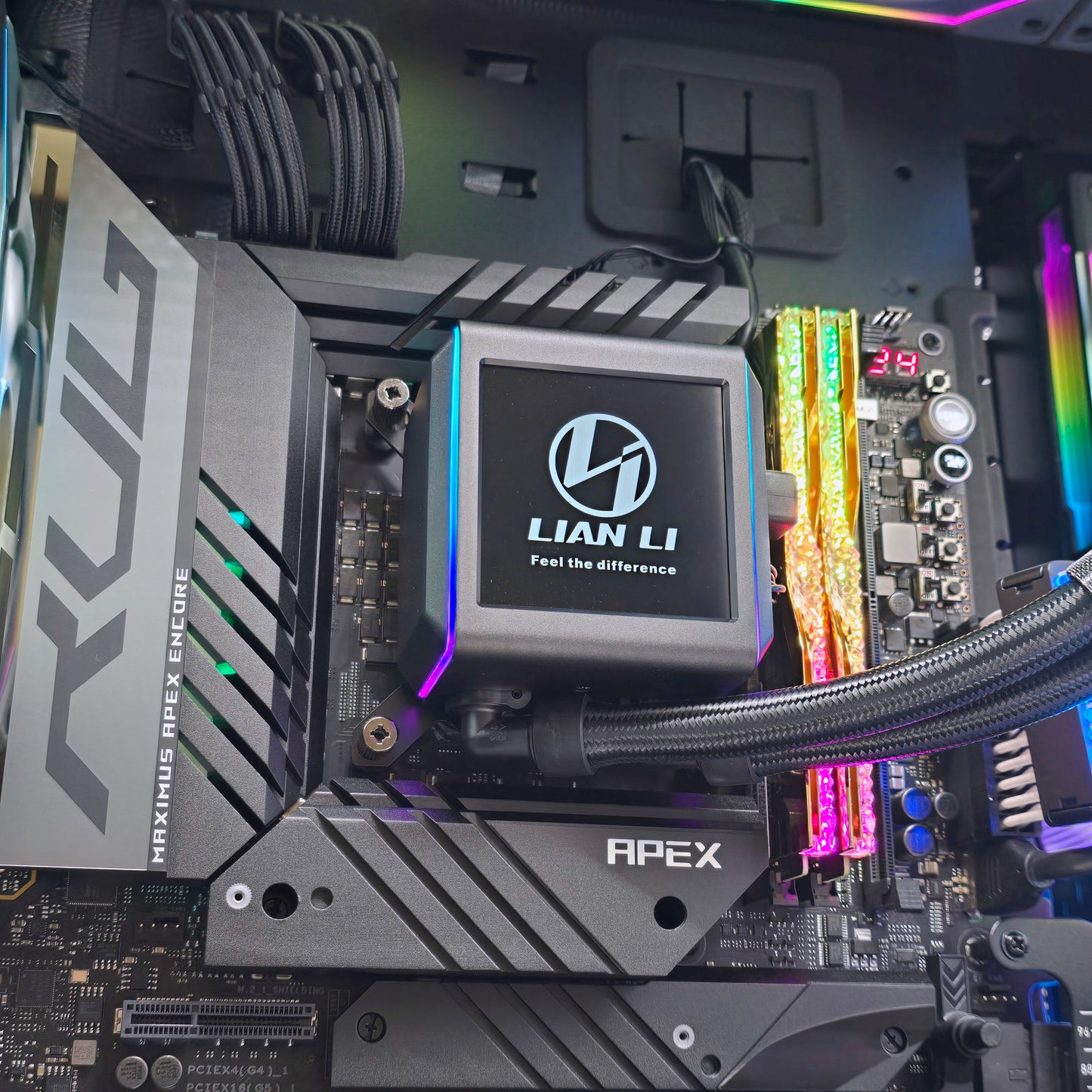 RTX 4090 ROG STRIX, Intel i9-14900K, 48GB 8000MHz DDR5, 8TB, Custom Liquid Cooled Gaming PC