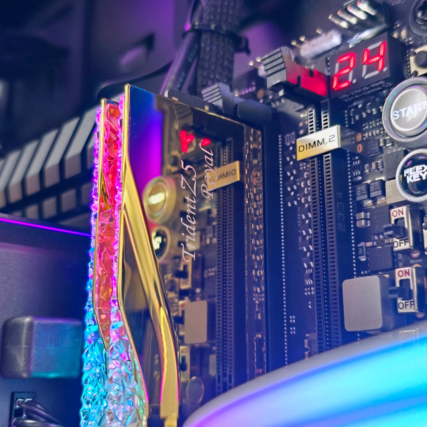 RTX 4090 ROG STRIX, Intel i9-14900K, 48GB 8000MHz DDR5, 8TB, Custom Liquid Cooled Gaming PC