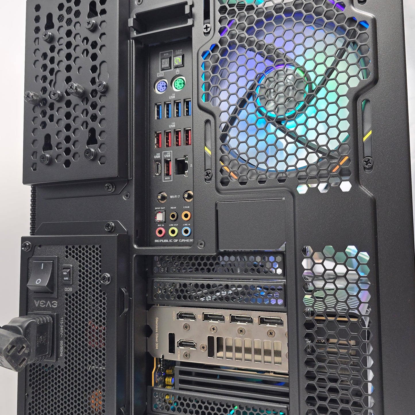 RTX 4090 ROG STRIX, Intel i9-14900K, 48GB 8000MHz DDR5, 8TB, Custom Liquid Cooled Gaming PC
