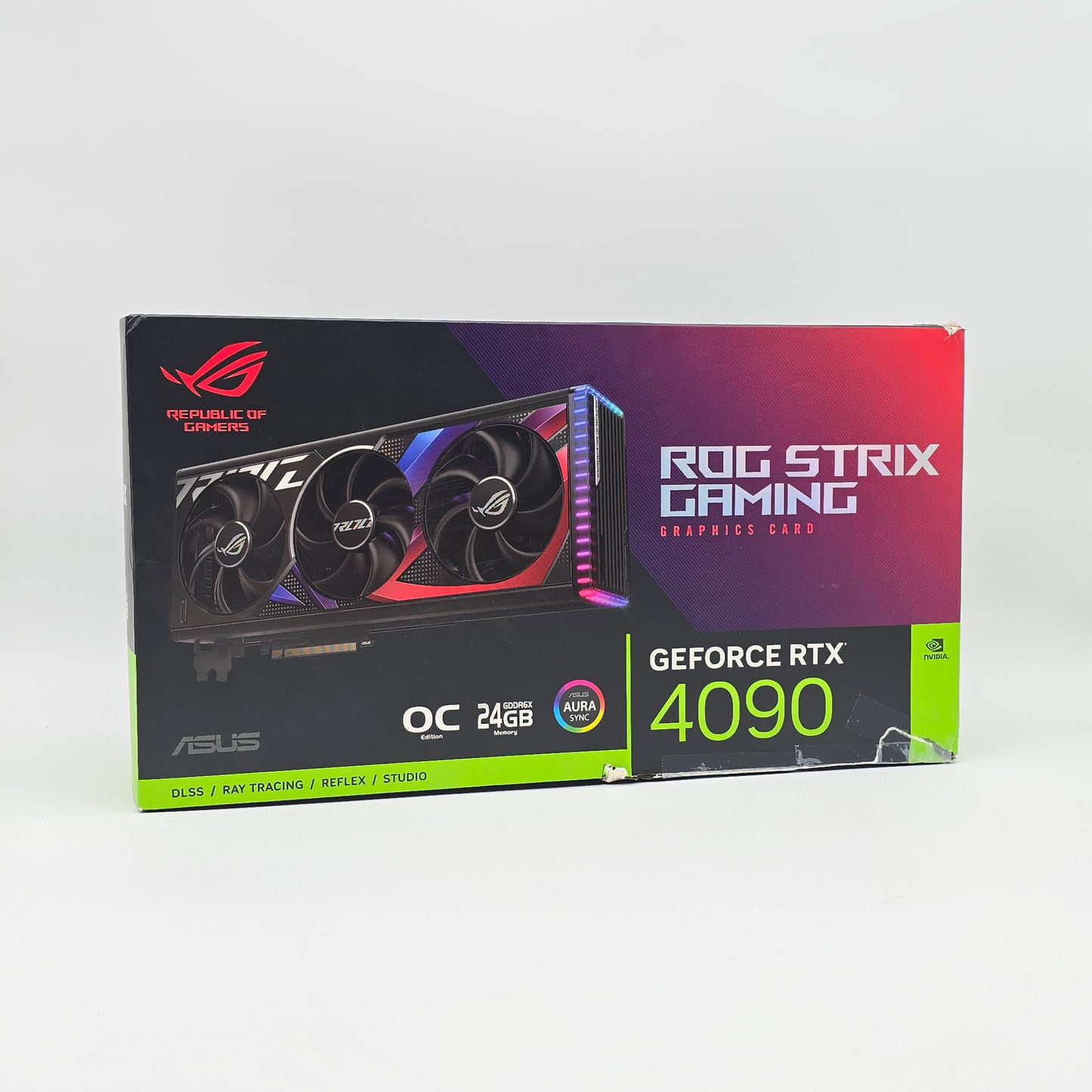 RTX 4090 ASUS ROG STRIX OC 24GB, NVIDIA Gaming Graphics Card GPU