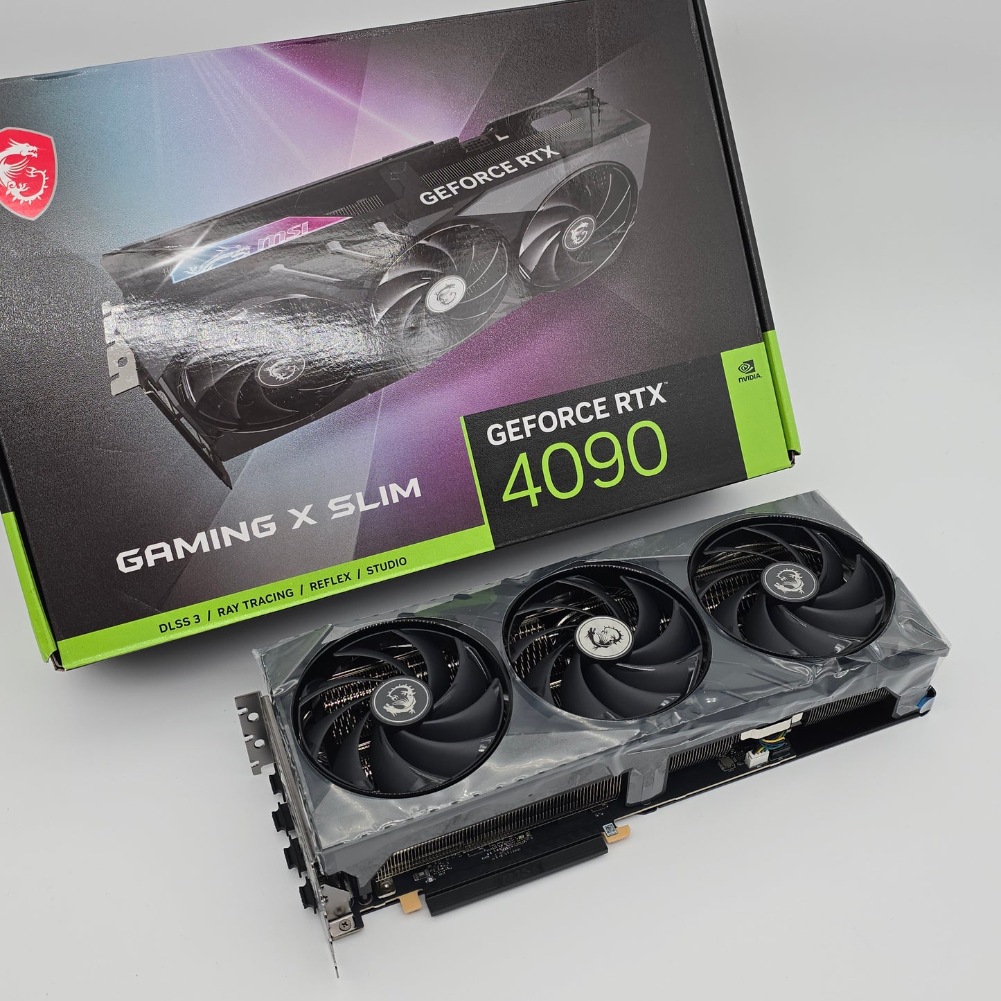 RTX 4090 Gaming X Slim 24GB, NVIDIA Gaming Graphics Card GPU, Brand New