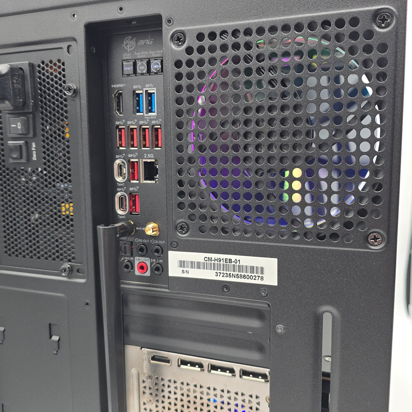 RTX 4090, Intel Core i9-13900K, 64GB DDR5, 2TB NVMe, Pre-owned Gaming Desktop PC