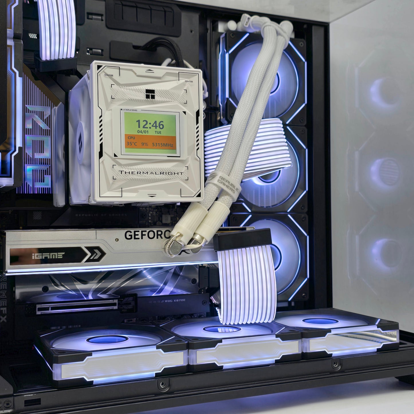 RTX 4090, Ryzen 7 9800X3D, 64GB DDR5, 2TB Gen 5 NVMe, ROG X870E, Custom Gaming PC