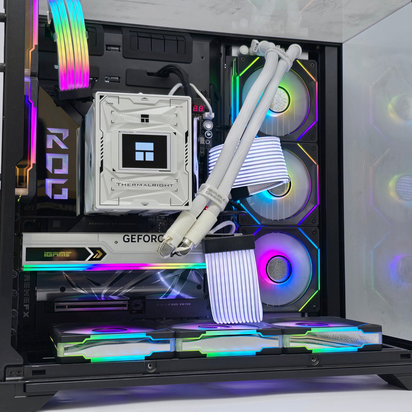 RTX 4090, Ryzen 7 9800X3D, 64GB DDR5, 2TB Gen 5 NVMe, ROG X870E, Custom Gaming PC