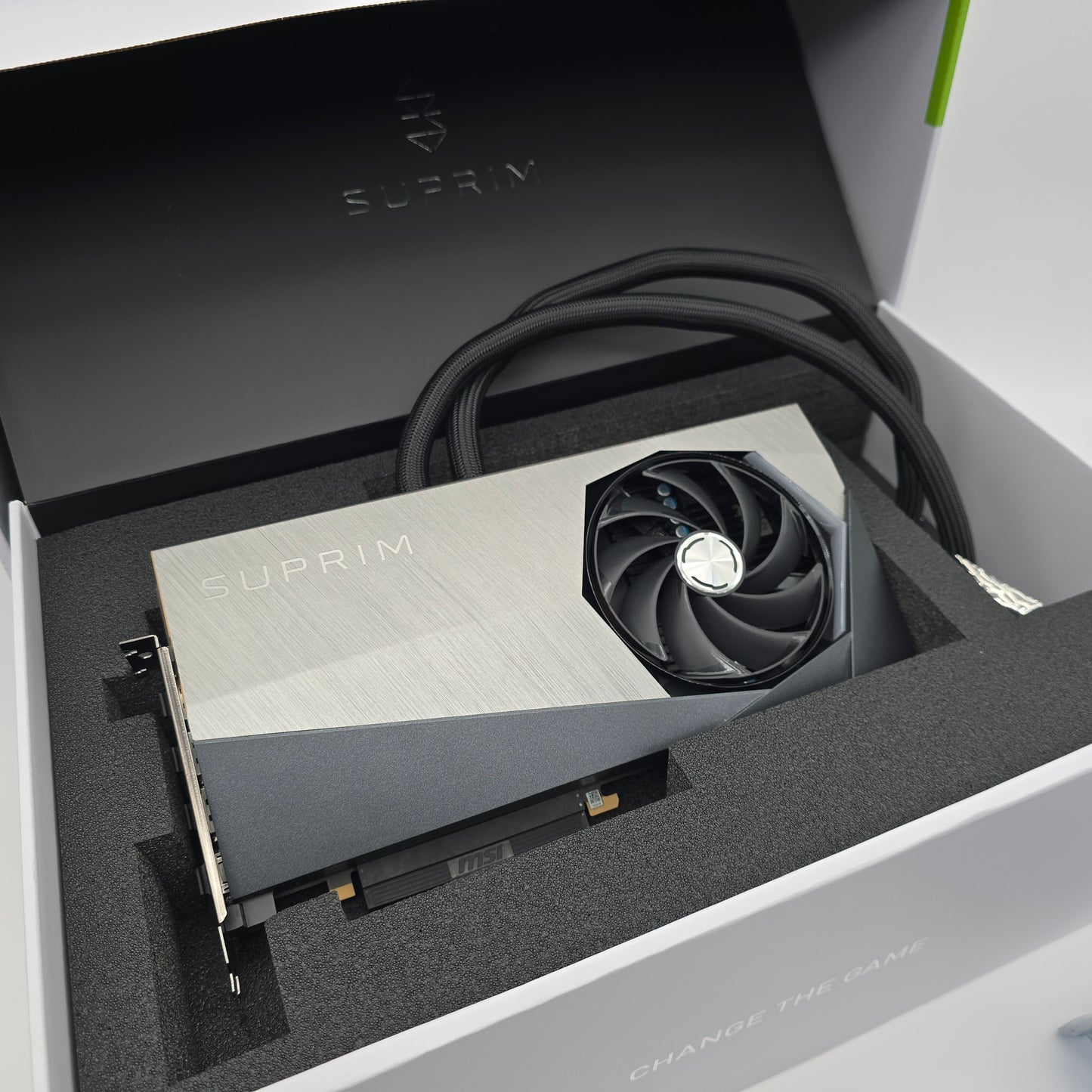 RTX 4090 MSI SUPRIM LIQUID X 24GB, NVIDIA Gaming Graphics Card GPU, New