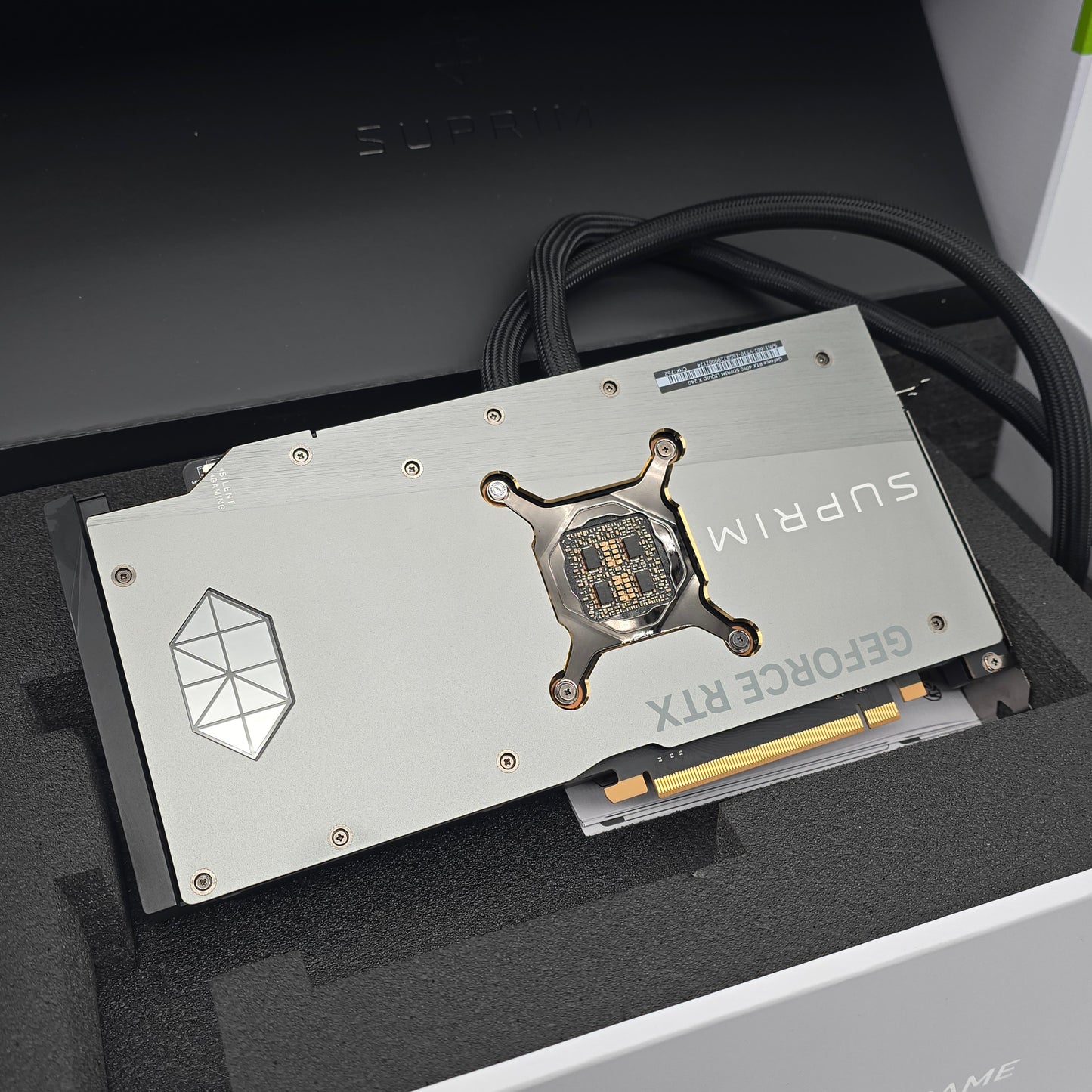 RTX 4090 MSI Suprim Liquid X 24GB, NVIDIA Gaming Graphics Card GPU