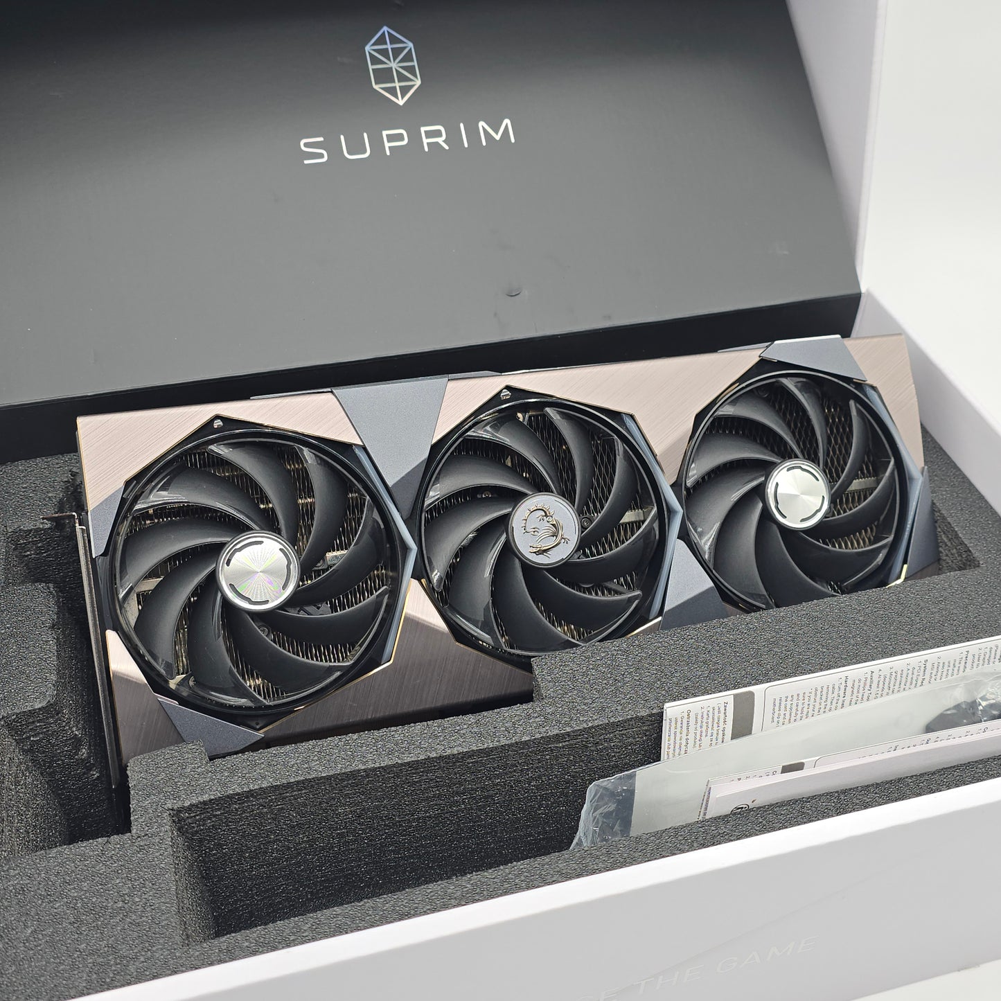 RTX 4090 MSI SUPRIM X AIR 24GB, NVIDIA Gaming Graphics Card GPU