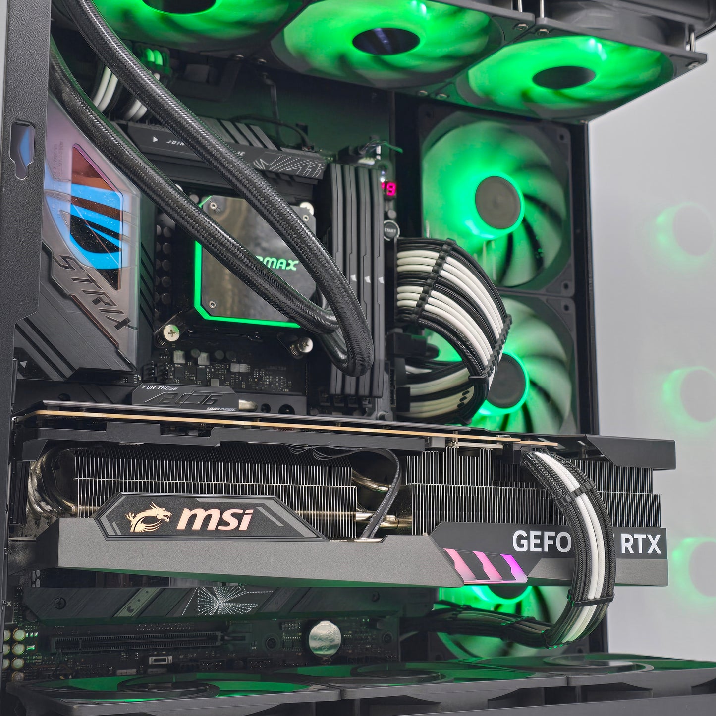 RTX 4090, Intel i9-13900K, 64GB DDR5, 3TB NVMe, 1300w Custom Liquid Cooled Gaming PC
