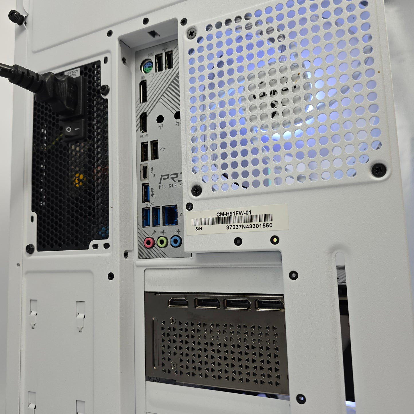 RTX 4090, i9-13900K, 64GB DDR5, Z790, Custom Built White Gaming PC