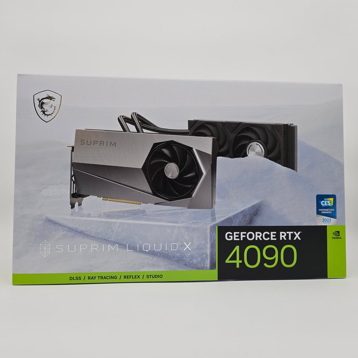RTX 4090 MSI SUPRIM LIQUID X 24GB, NVIDIA Gaming Graphics Card GPU