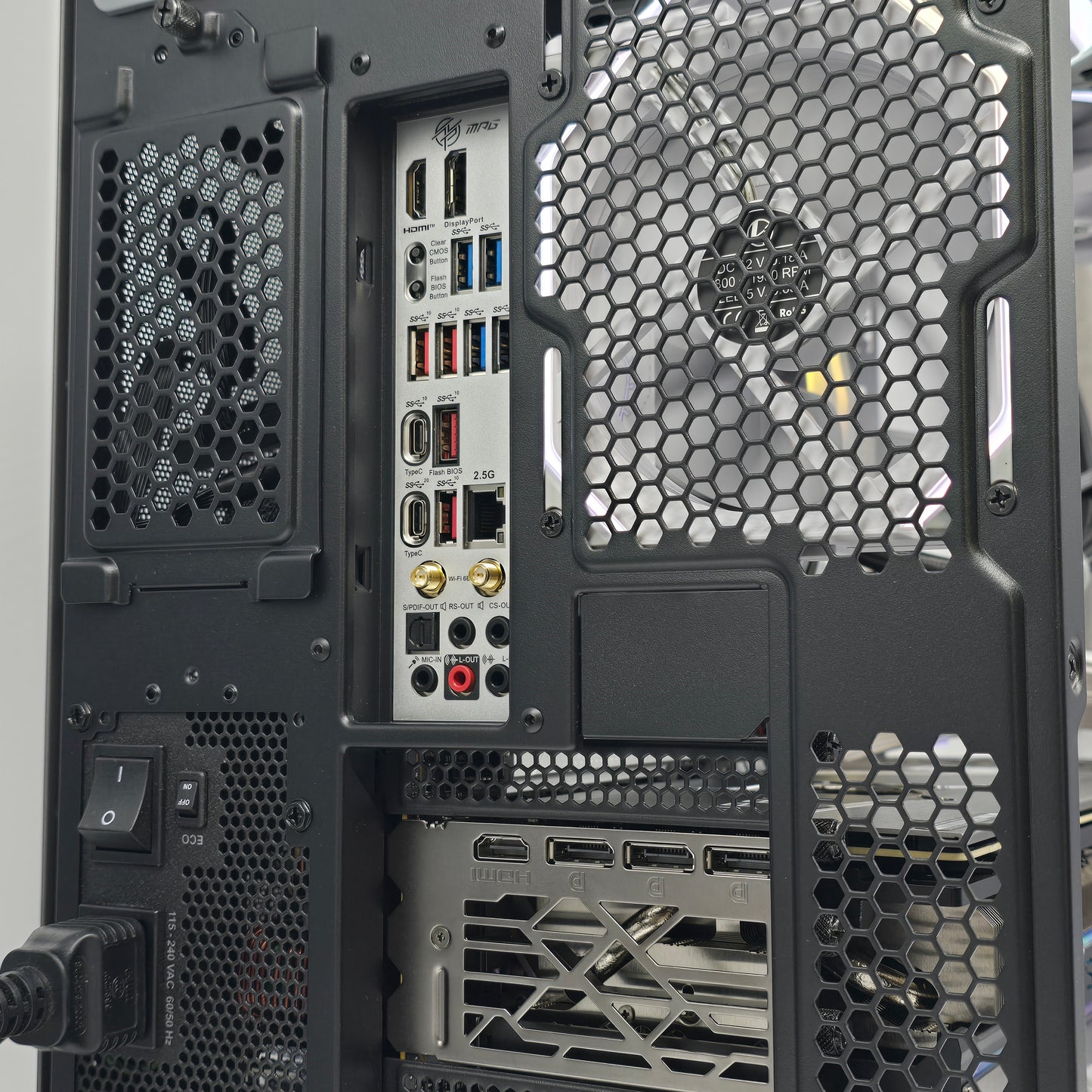 RTX 4090 SUPRIM X, i9-14900K, 128GB DDR5, 4TB NVMe, 1600W, Custom Liquid Cooled Gaming PC
