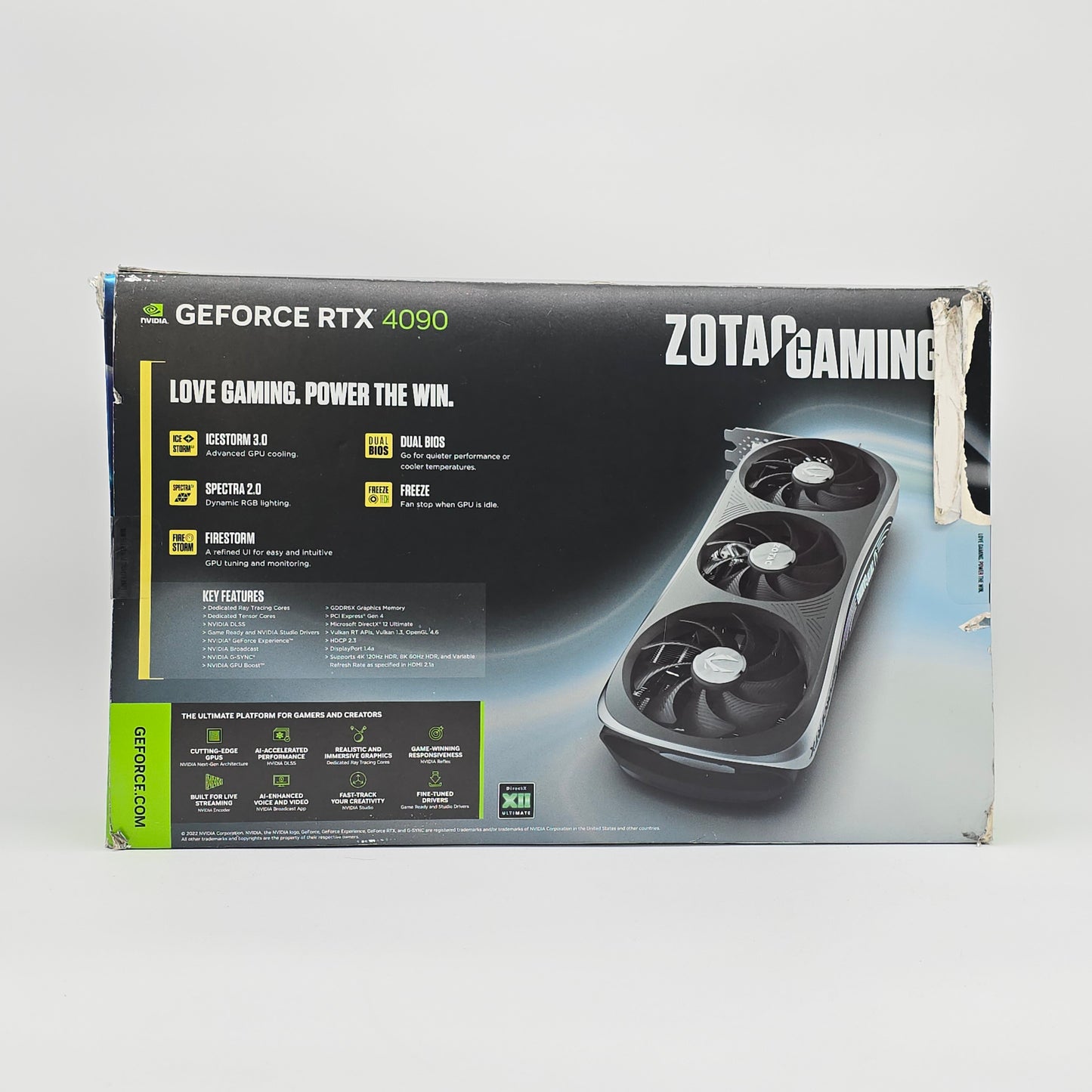 RTX 4090 Zotac Trinity OC 24GB NEW SEALED, NVIDIA Gaming Graphics Card GPU