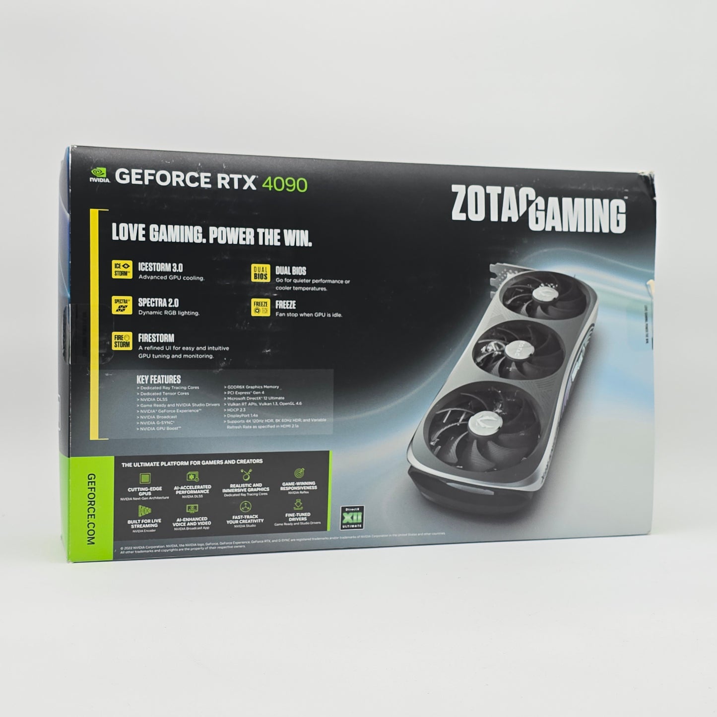 RTX 4090 Zotac Trinity 24GB, NVIDIA Gaming Graphics Card GPU