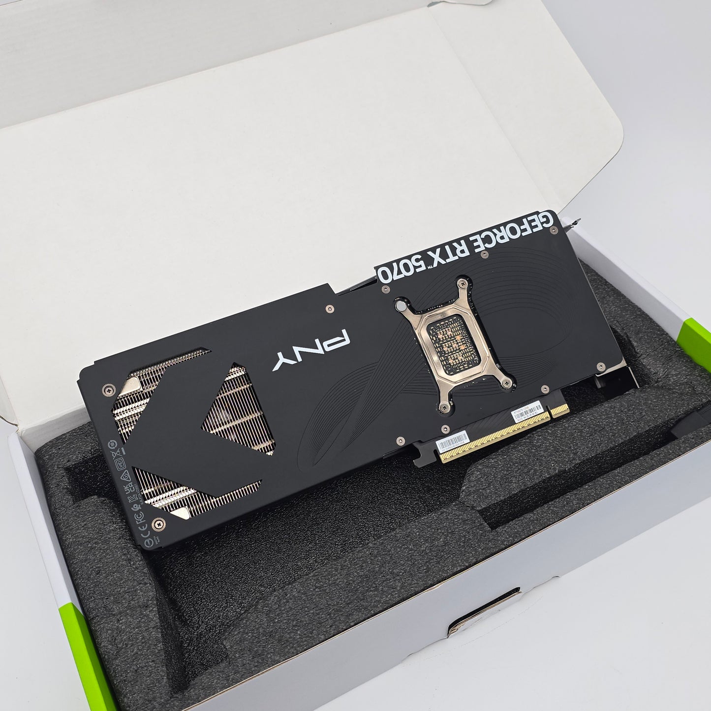 RTX 5070 PNY 12GB Black, NVIDIA Gaming Graphics Card GPU