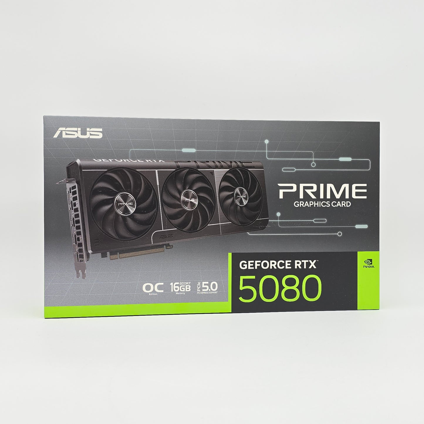 RTX 5080 ASUS PRIME OC 16GB, NVIDIA Gaming Graphics Card GPU