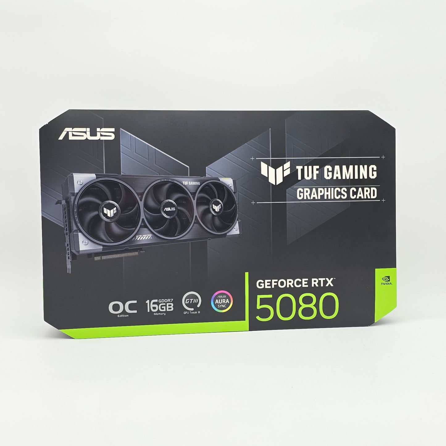 RTX 5080 ASUS TUF OC 16GB, NVIDIA Gaming Graphics Card GPU
