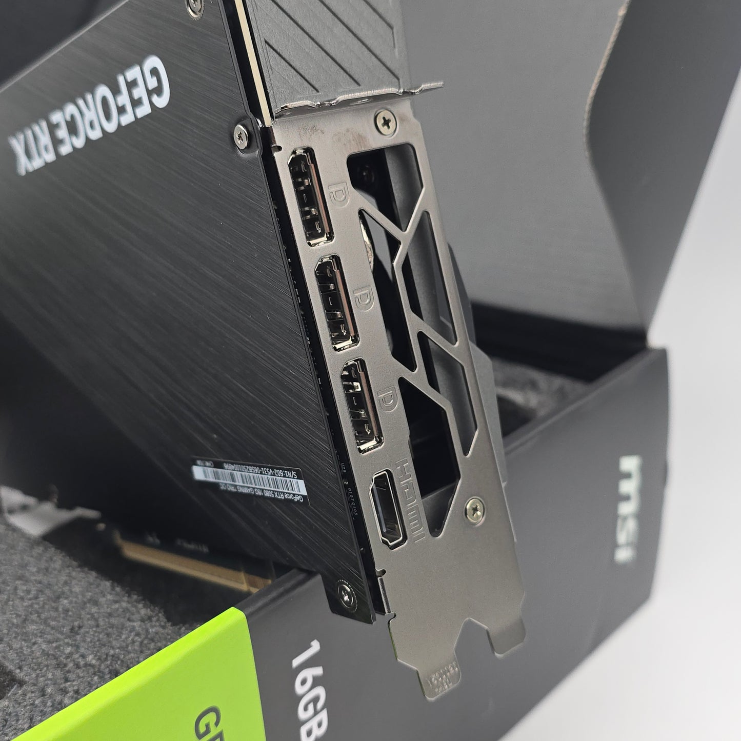 RTX 5080 MSI Gaming Trio OC 16GB, NVIDIA Gaming Graphics Card GPU
