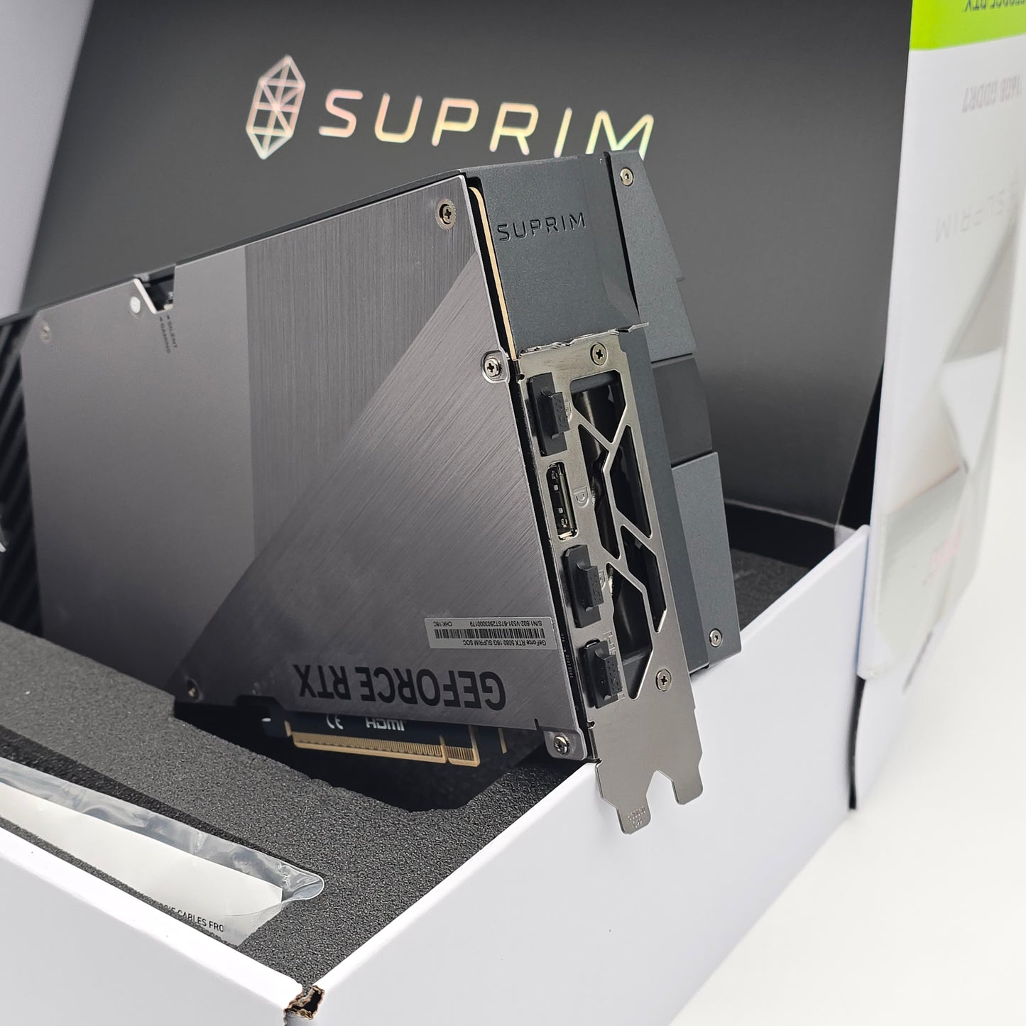 RTX 5080 MSI SUPRIM SOC 16GB, NVIDIA Gaming Graphics Card GPU