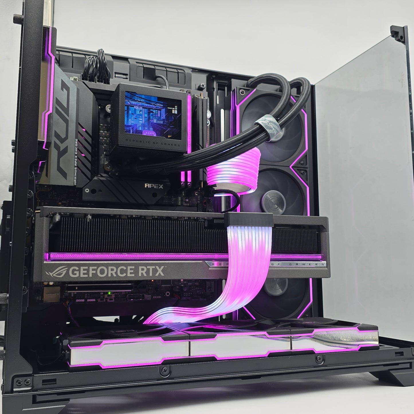 RTX 5080 ASTRAL, i9-14900K, 48GB 8200MHz DDR5, 4TB NVMe, Custom Liquid Cooled ASUS ROG Themed Gaming PC
