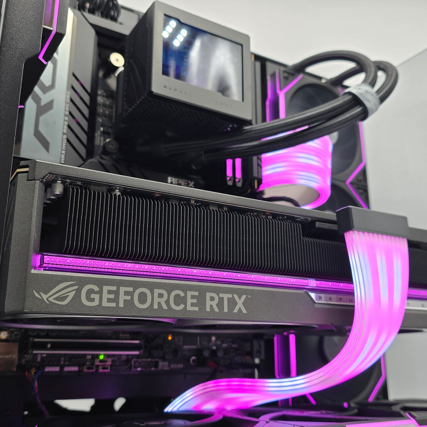 RTX 5080 ASTRAL, i9-14900K, 48GB 8200MHz DDR5, 4TB NVMe, Custom Liquid Cooled ASUS ROG Themed Gaming PC