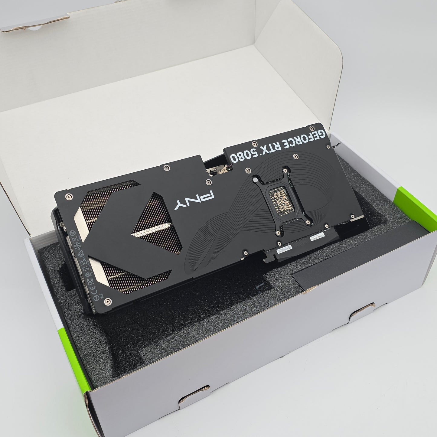RTX 5080 PNY Black OC 16GB, NVIDIA Gaming Graphics Card GPU