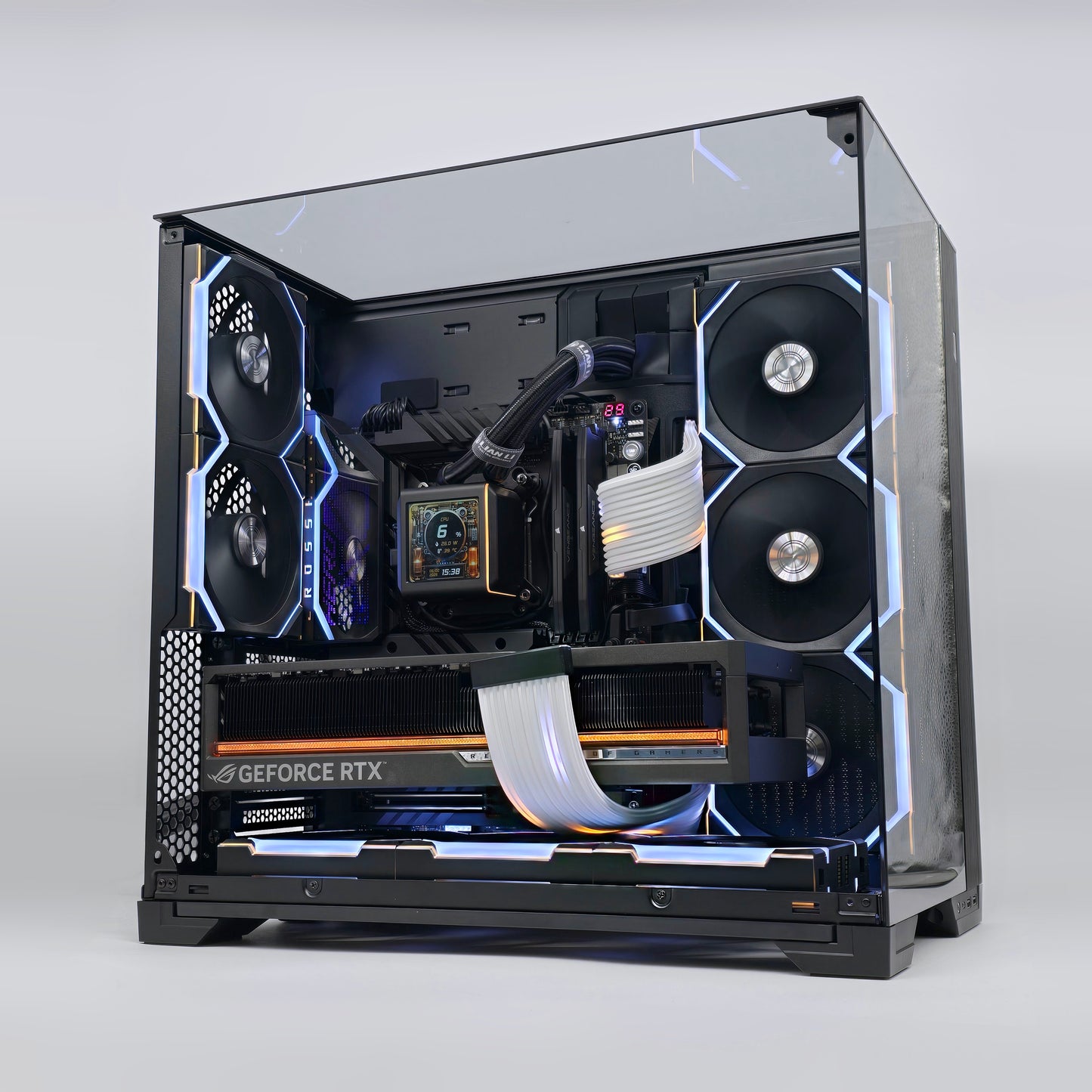 RTX 5090 ASTRAL, Ryzen 9800X3D, 64GB DDR5, Custom LCD Liquid Cooled Gaming PC