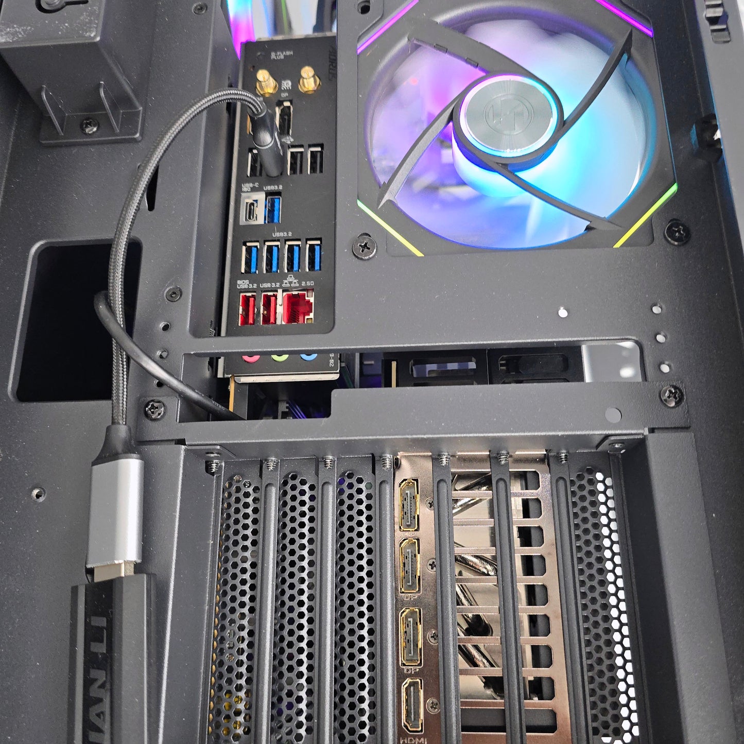 NVIDIA RTX 5090, Ryzen 7 9800X3D, 48GB 7200MHz DDR5, Custom Liquid Cooled Gaming PC