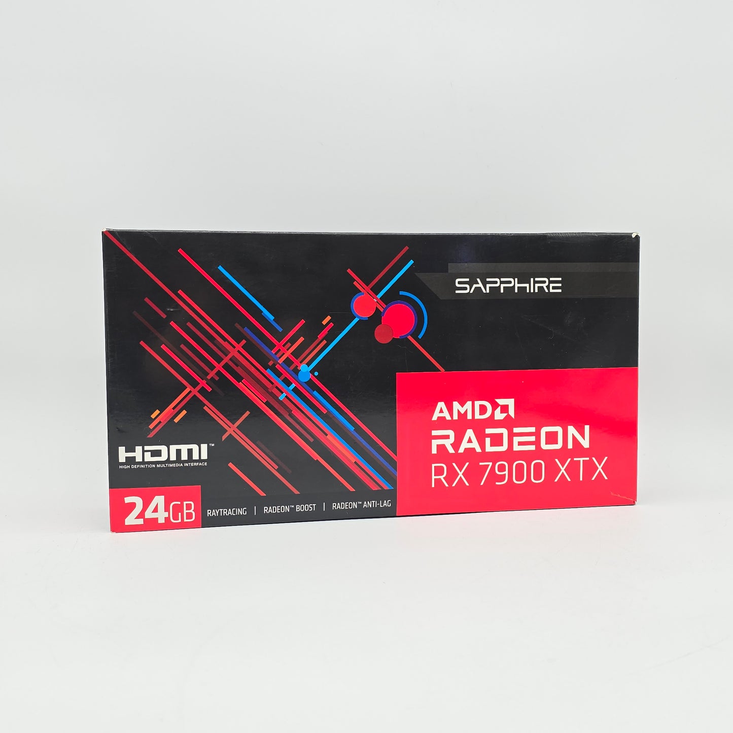 RX 7900 XTX Reference Model Sapphire 24GB, AMD Radeon Gaming Graphics Card GPU, 7900XTX