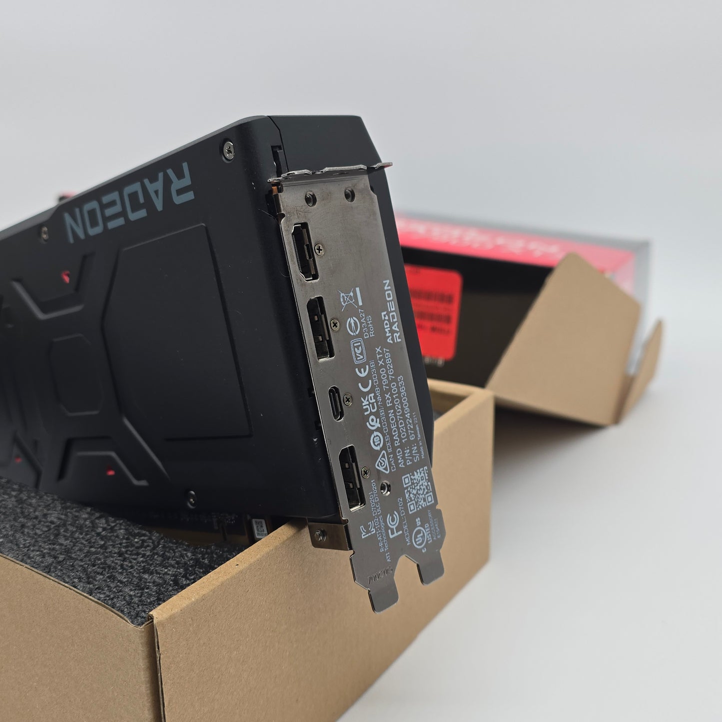 RX 7900 XTX Reference Model Sapphire 24GB, AMD Radeon Gaming Graphics Card GPU, 7900XTX