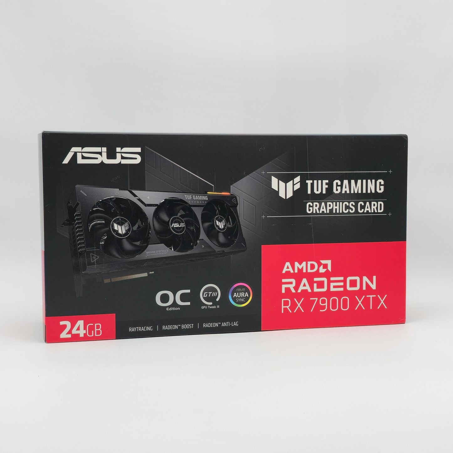 RX 7900 XTX ASUS TUF OC 24GB, AMD Radeon Gaming Graphics Card GPU