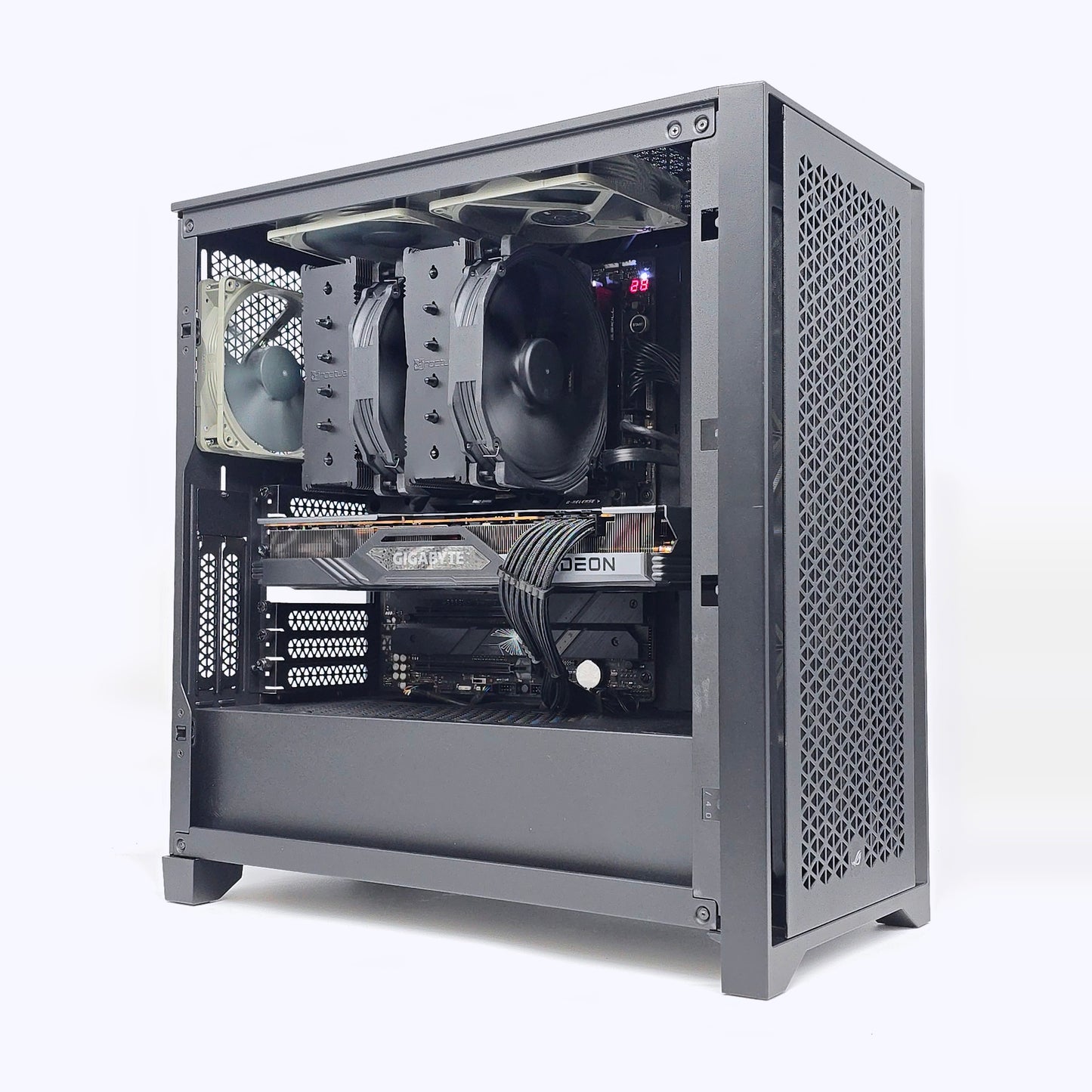 RX 7900 XTX, Intel i9-13900K, 32GB DDR5, 6TB NVMe SSD, Custom Black Noctua Gaming PC