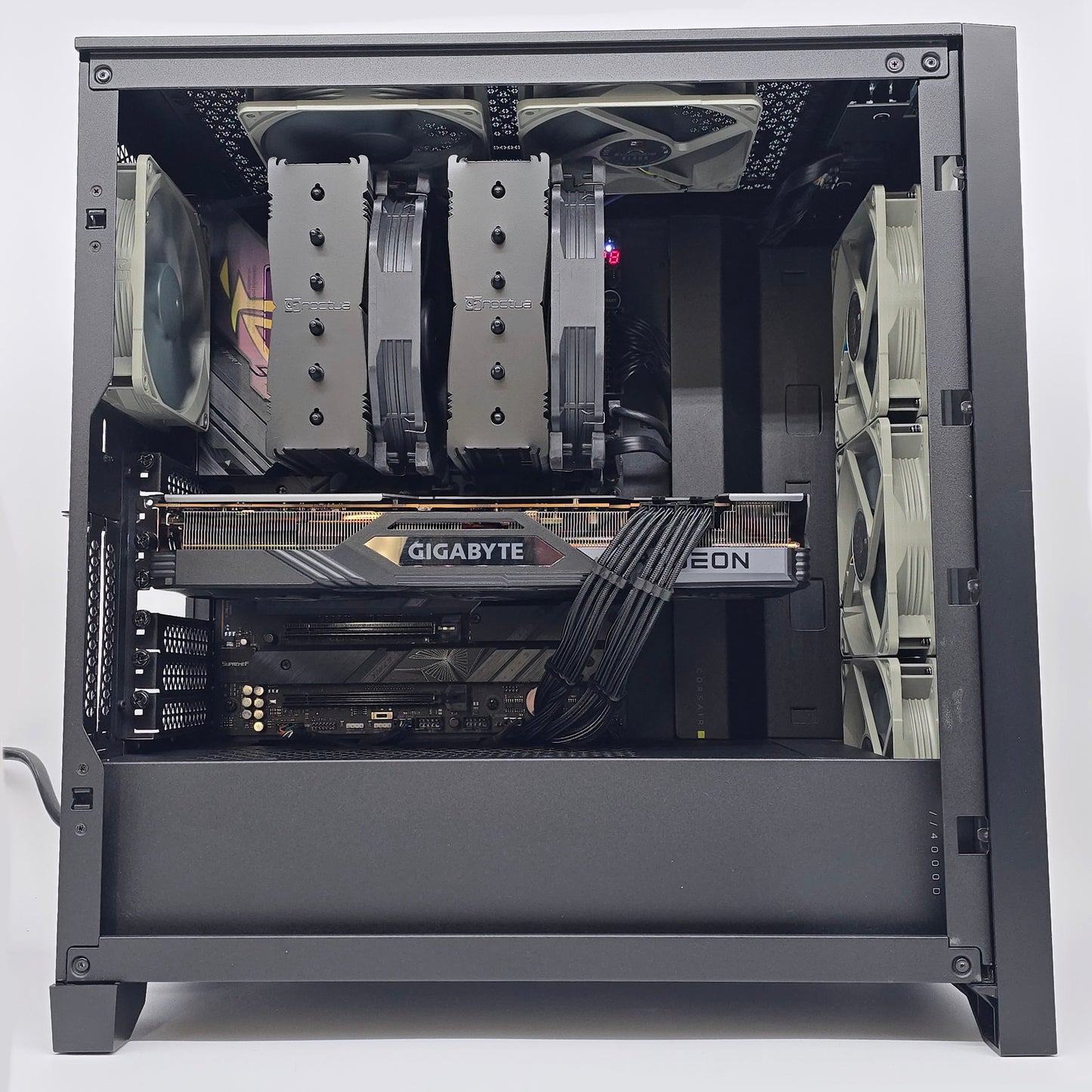 RX 7900 XTX, Intel i9-13900K, 32GB DDR5, 6TB NVMe SSD, Custom Black Noctua Gaming PC