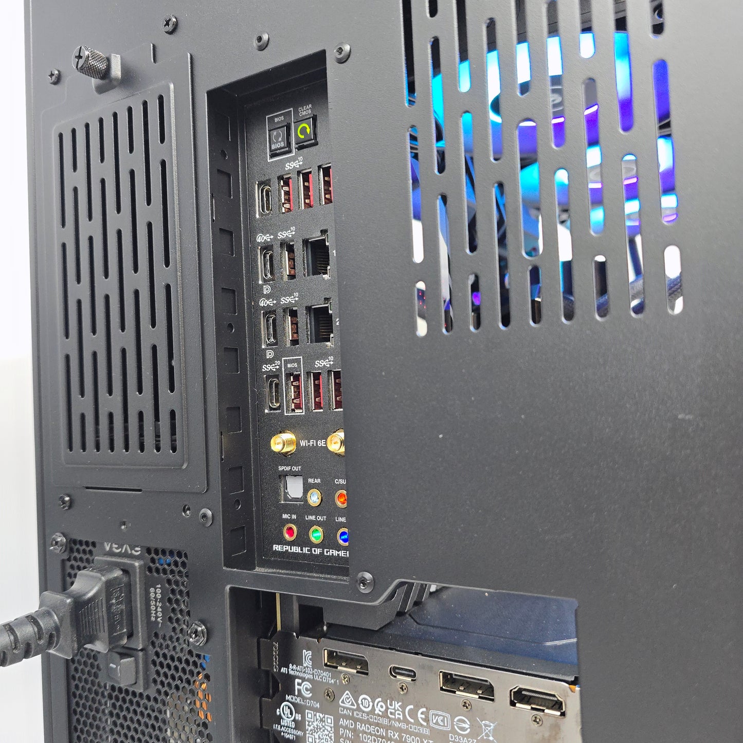 RX 7900XT, Ryzen 9 7950X, 3TB NVMe, 32GB DDR5, Custom Liquid Cooled Gaming PC