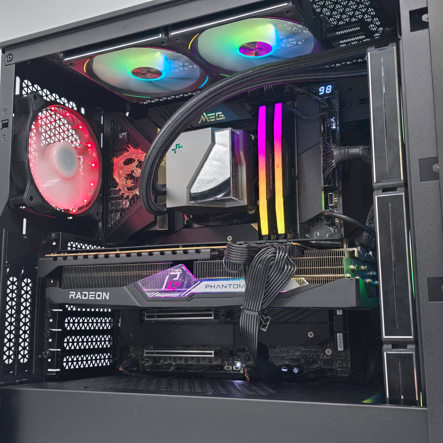 RX 7900XTX, Intel i9-14900K, 64GB DDR5, 2TB NVMe, Custom Liquid Cooled Gaming PC
