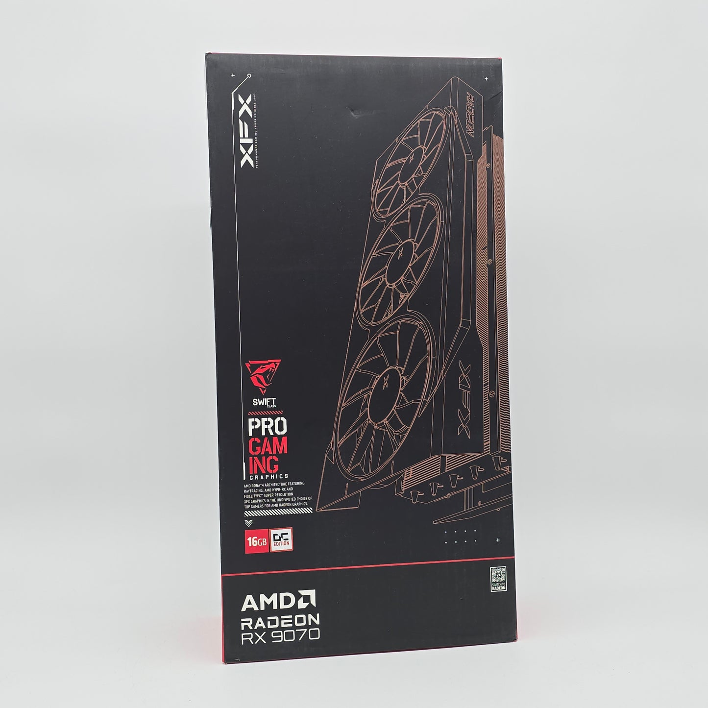 RX 9070 XFX SWIFT OC 16GB, AMD Radeon Gaming Graphics Card GPU